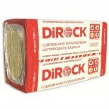 Теплоизоляция Dirock Огнебарьер 1000х600х150 мм 1 плита в упаковке