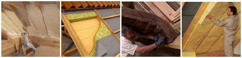 Утепление скатной кровли 1